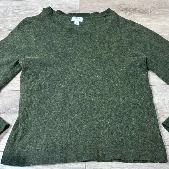J. Crew Teddie Wool Blend Fuzzy Sweater - Picture 4 of 12